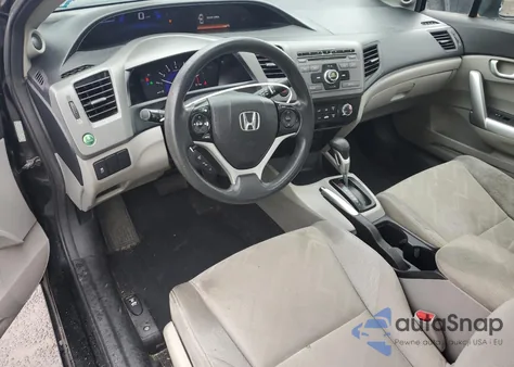 2012 Honda Civic Ex из США, поврежденный, VIN 2HGFG3B81CH509817